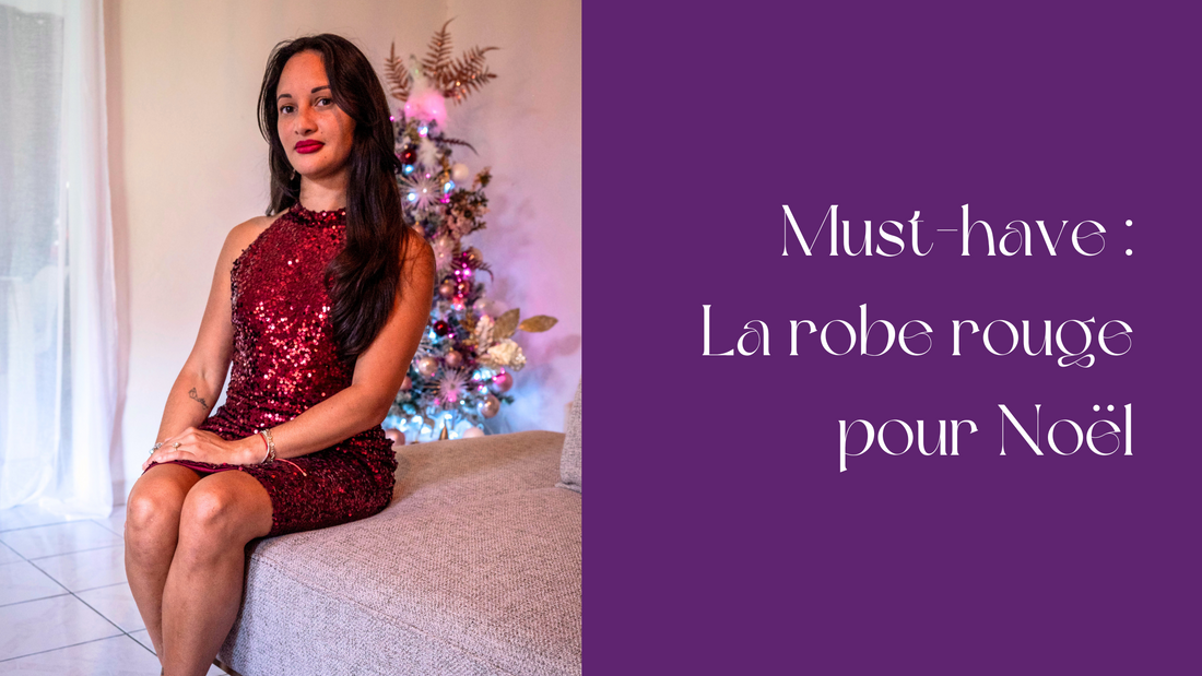 Tenue de fête : la robe rouge pour Noël