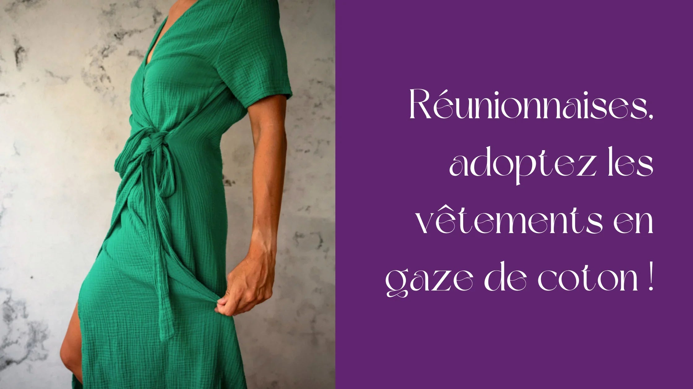 Vêtements gaze de coton : confort et style pour la femme réunionnaise