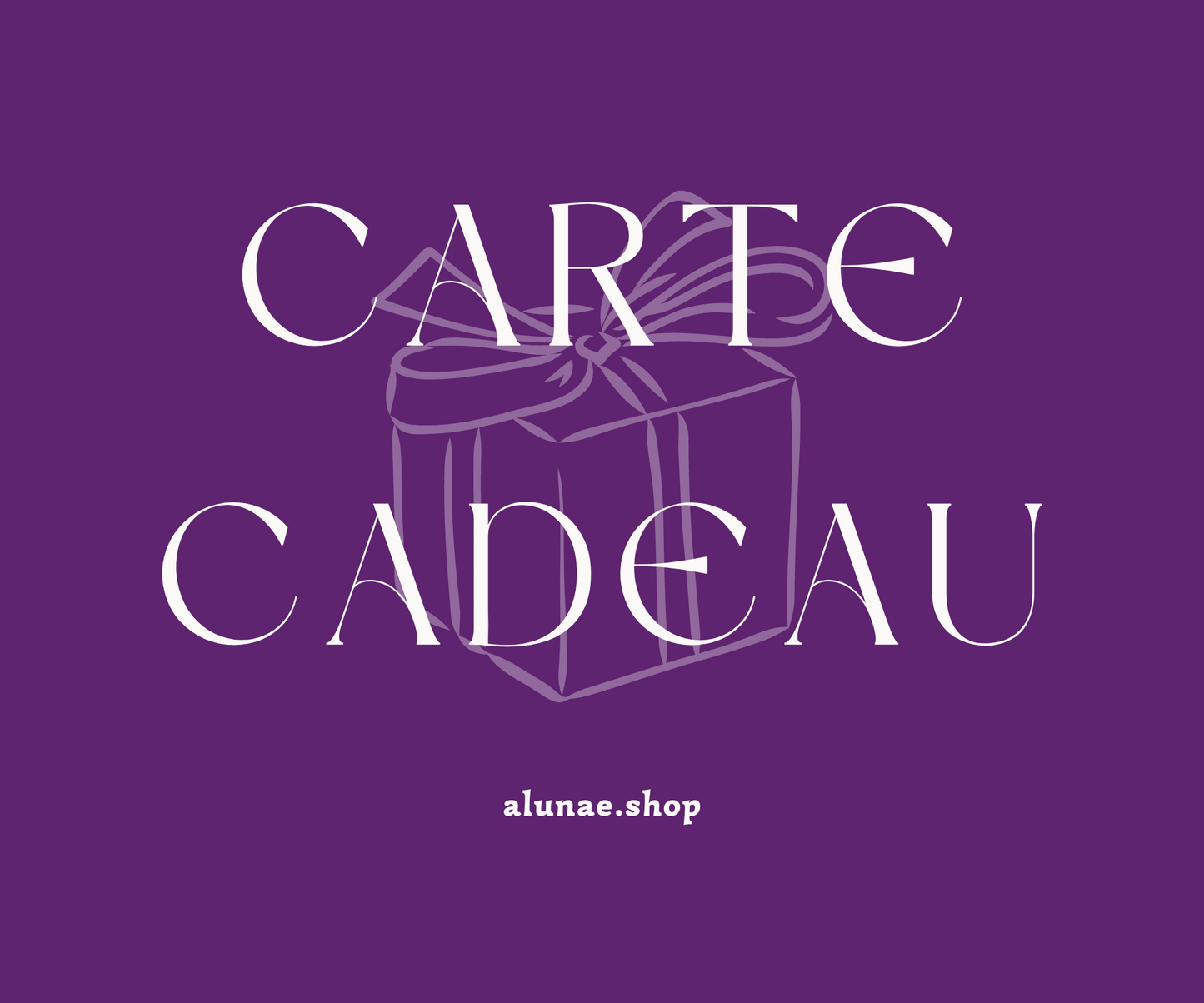 Carte-cadeau Alunaé