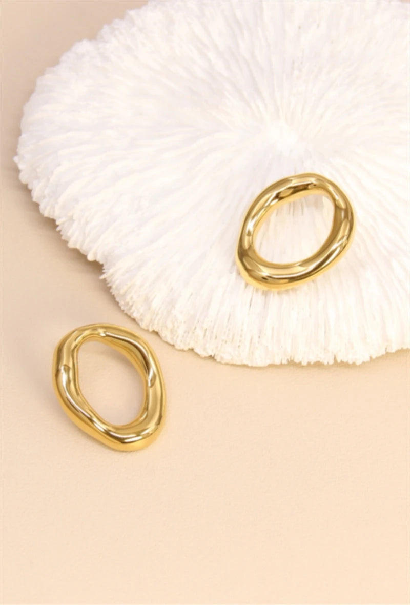 Boucles d'oreille acier inoxydable BILBAO