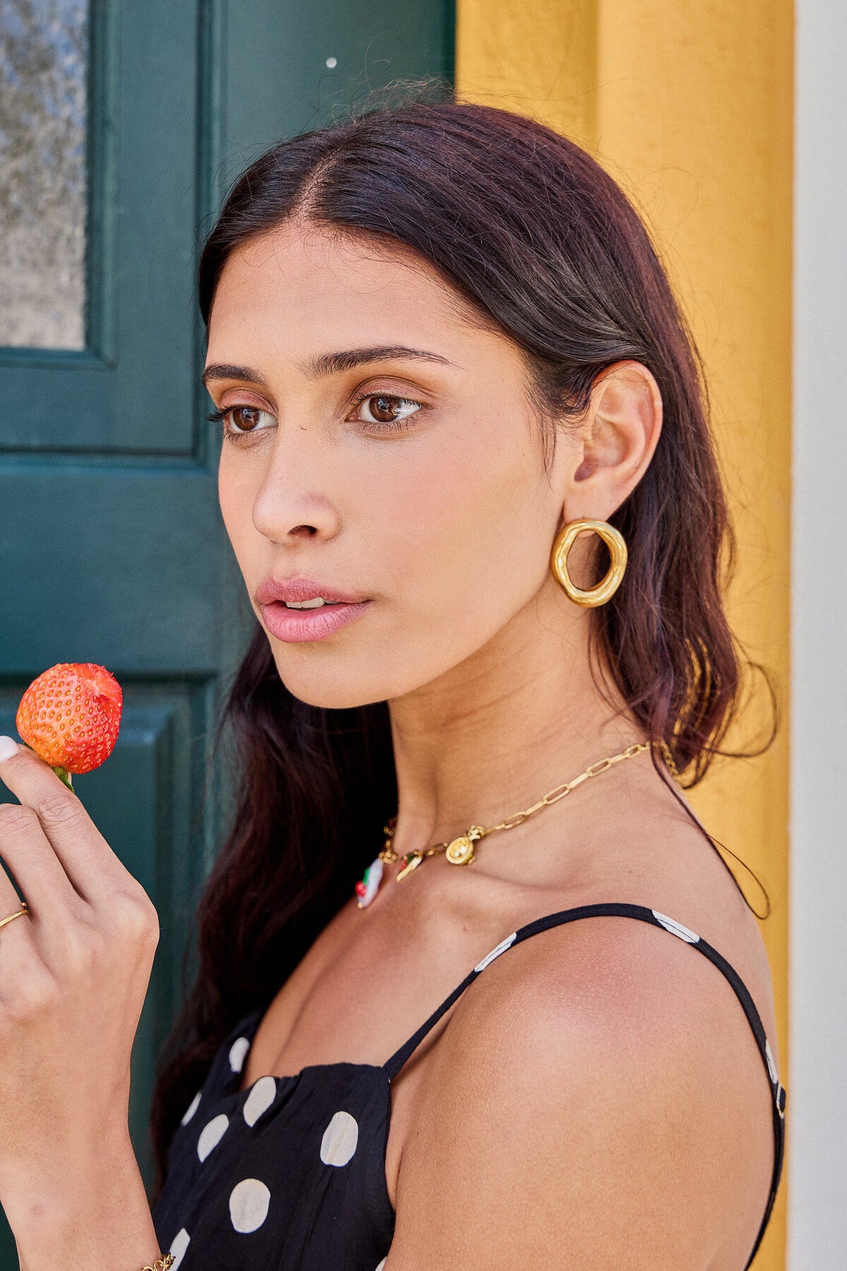 Boucles d'oreille acier inoxydable BILBAO