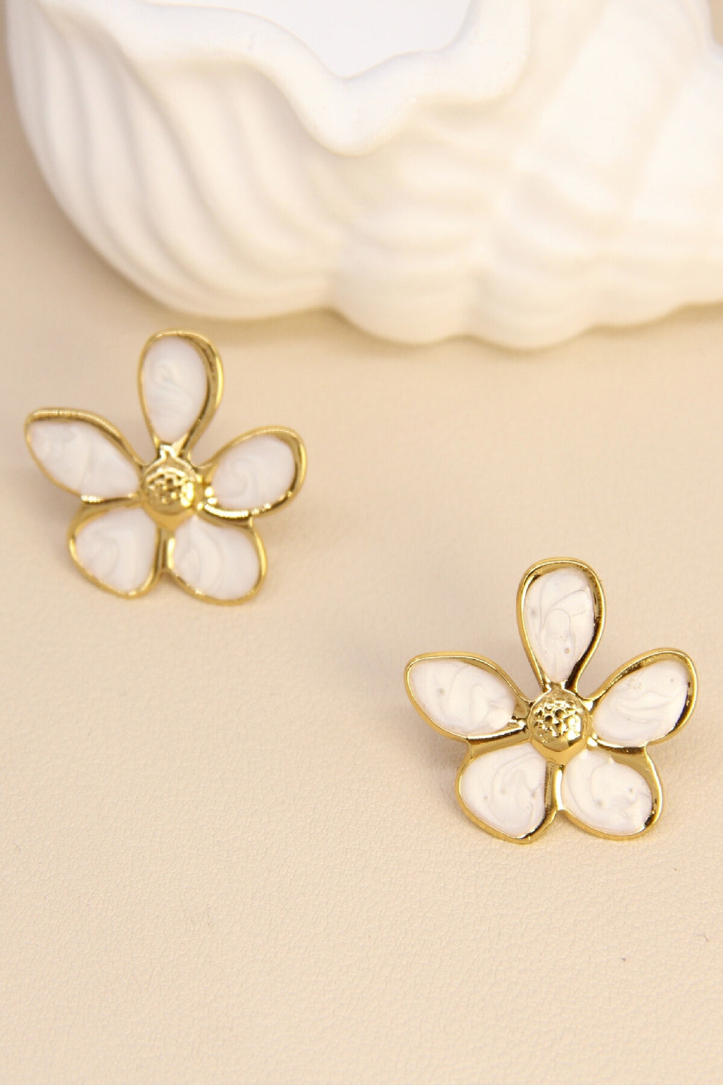 Boucles d'oreille acier inoxydable FLORENCE