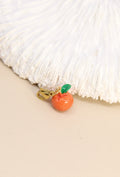 Pendentif charm's orange acier inoxydable 🍊