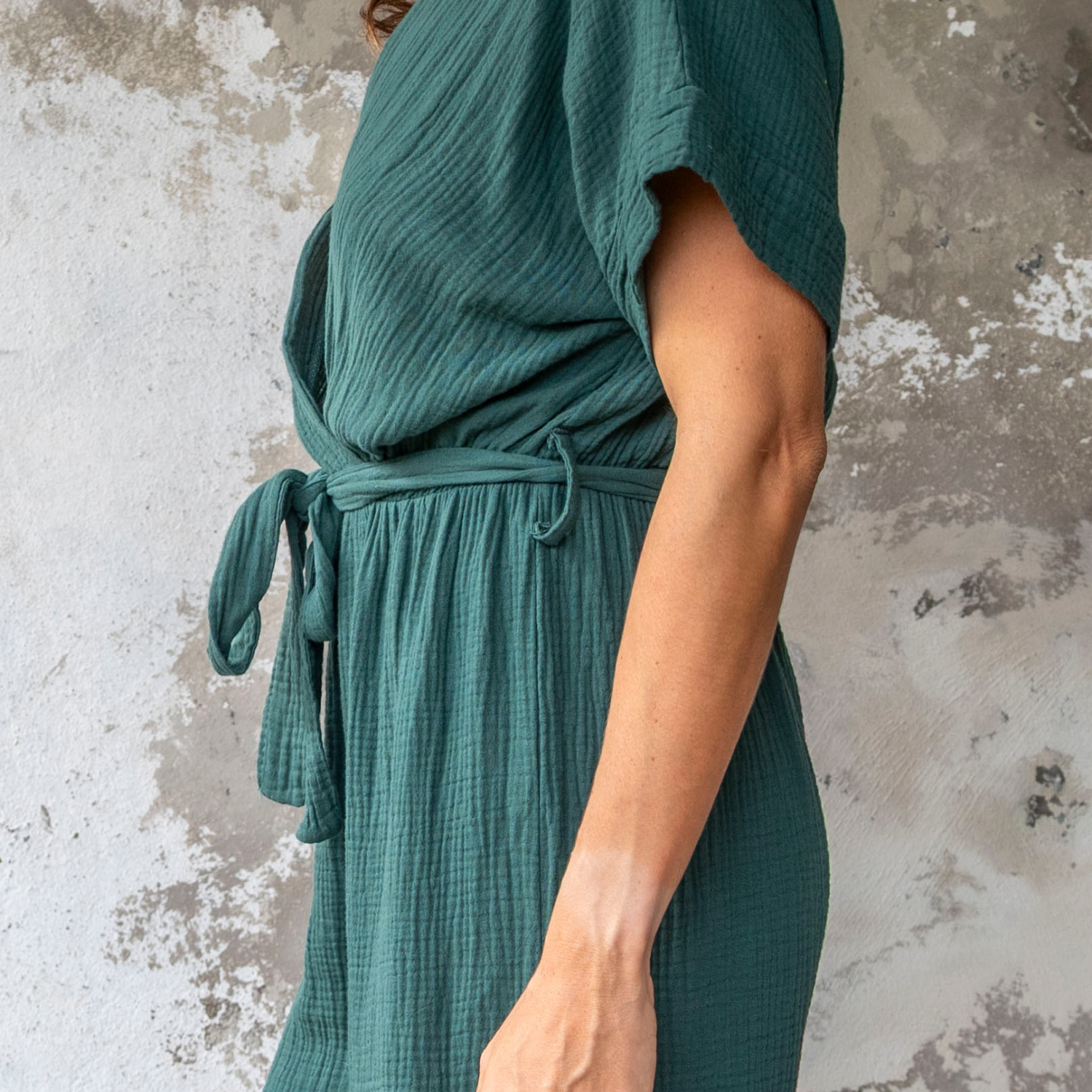 Combinaison pantalon gaze de coton GAÏA