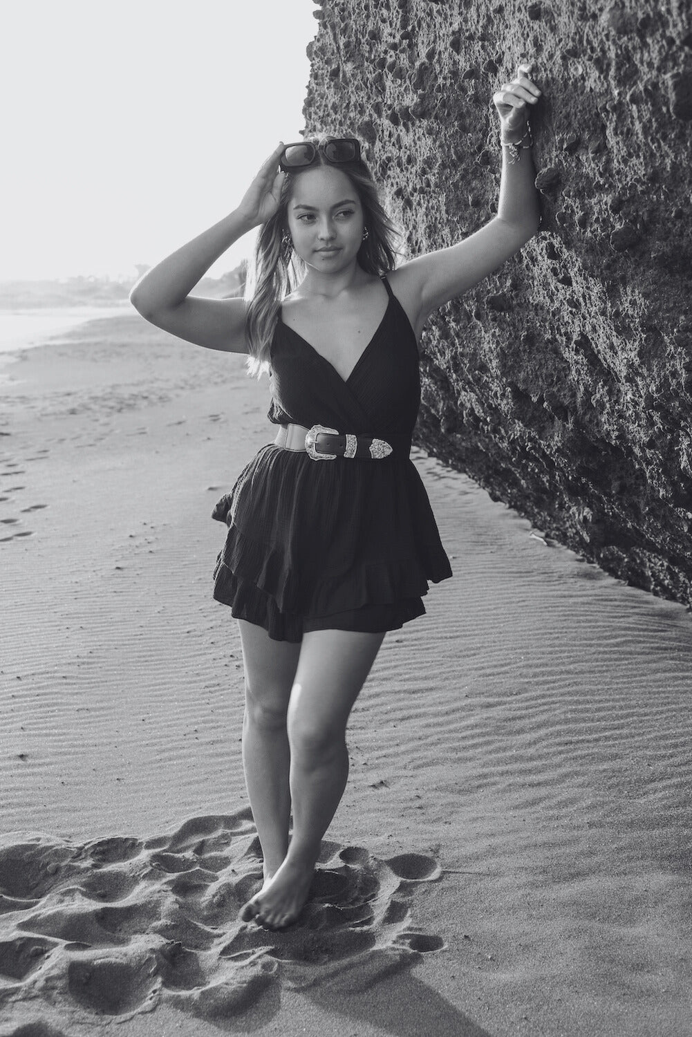 Combishort décolletée gaze de coton MALAGA