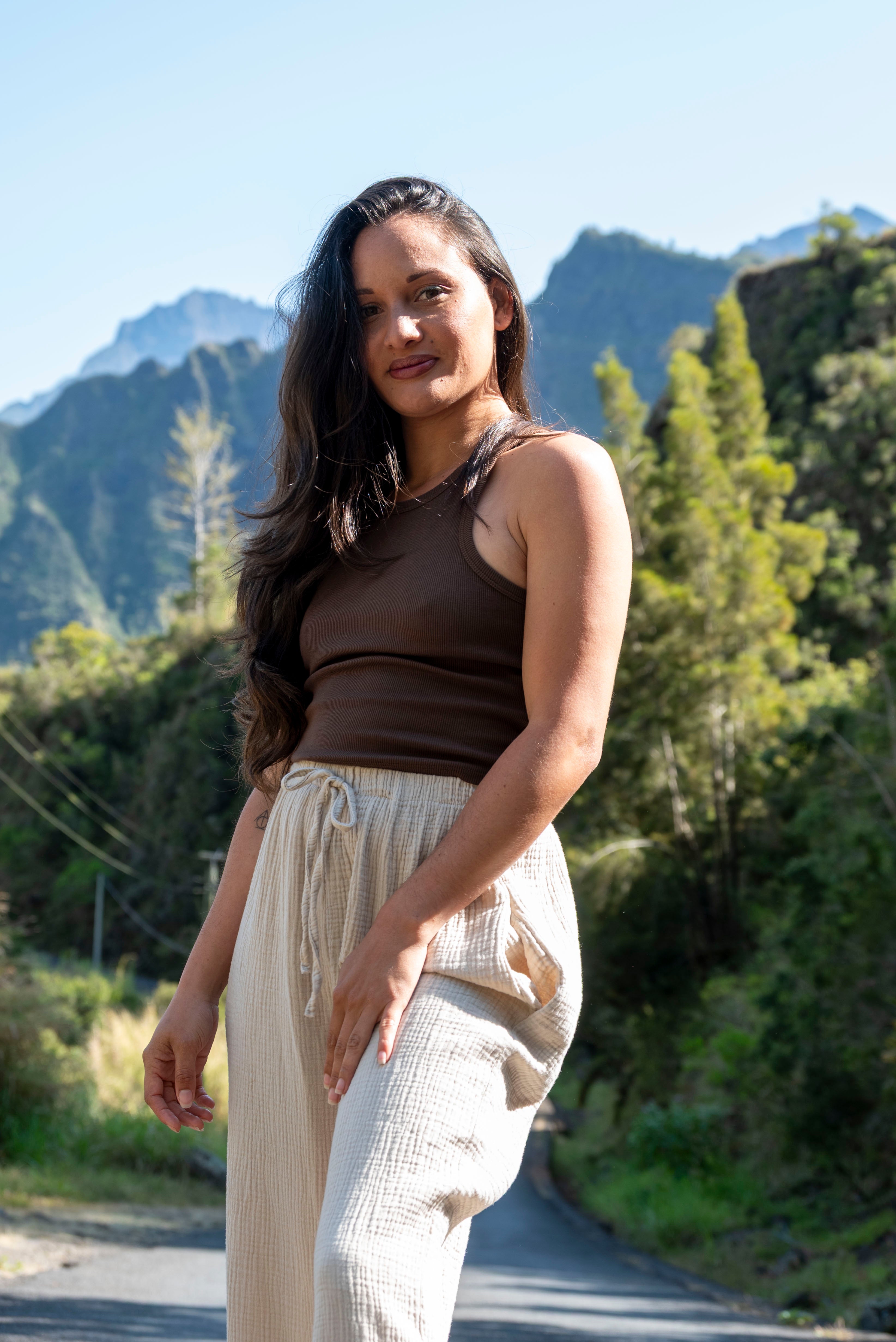 Débardeur crop top IBIZA