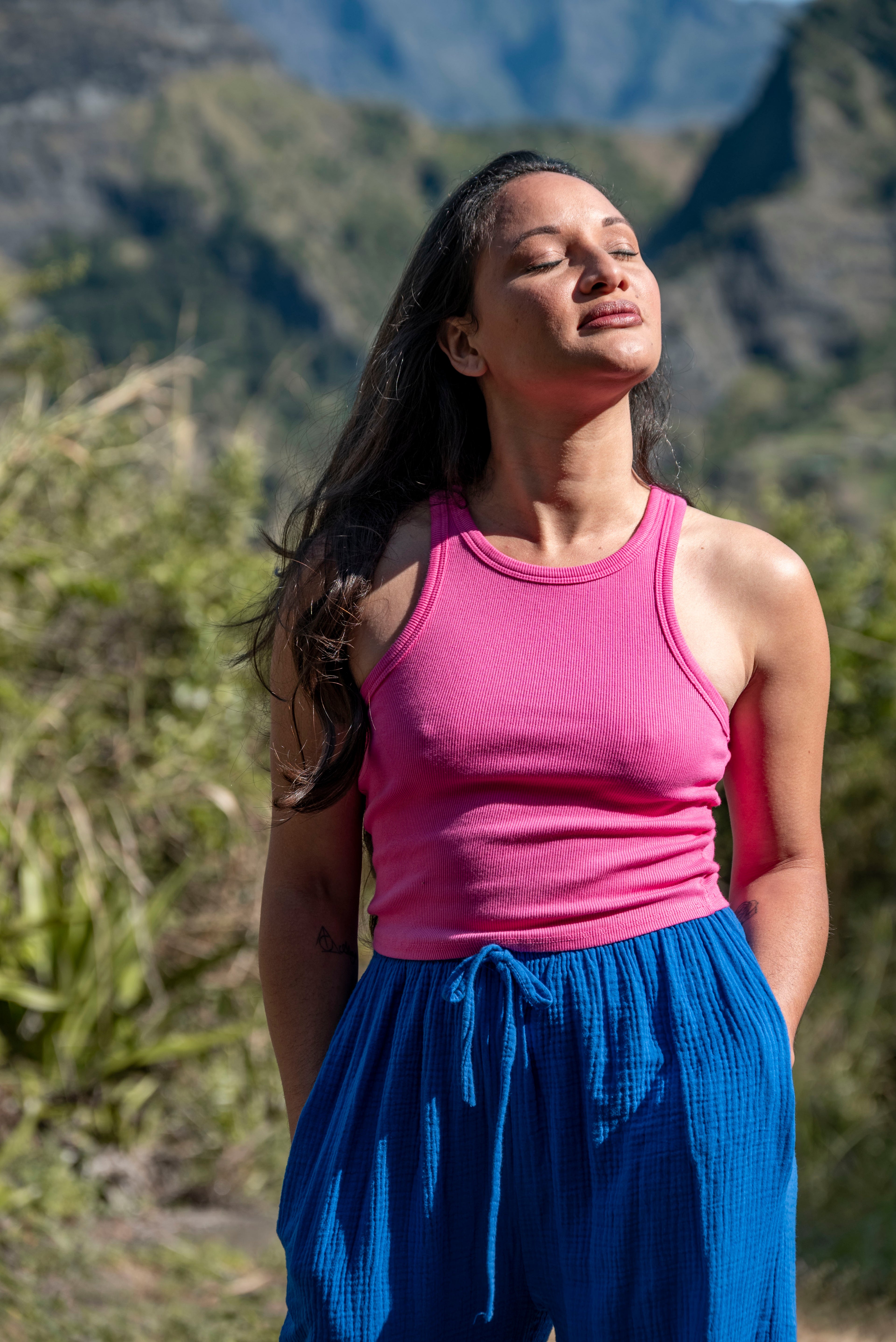 Débardeur crop top IBIZA