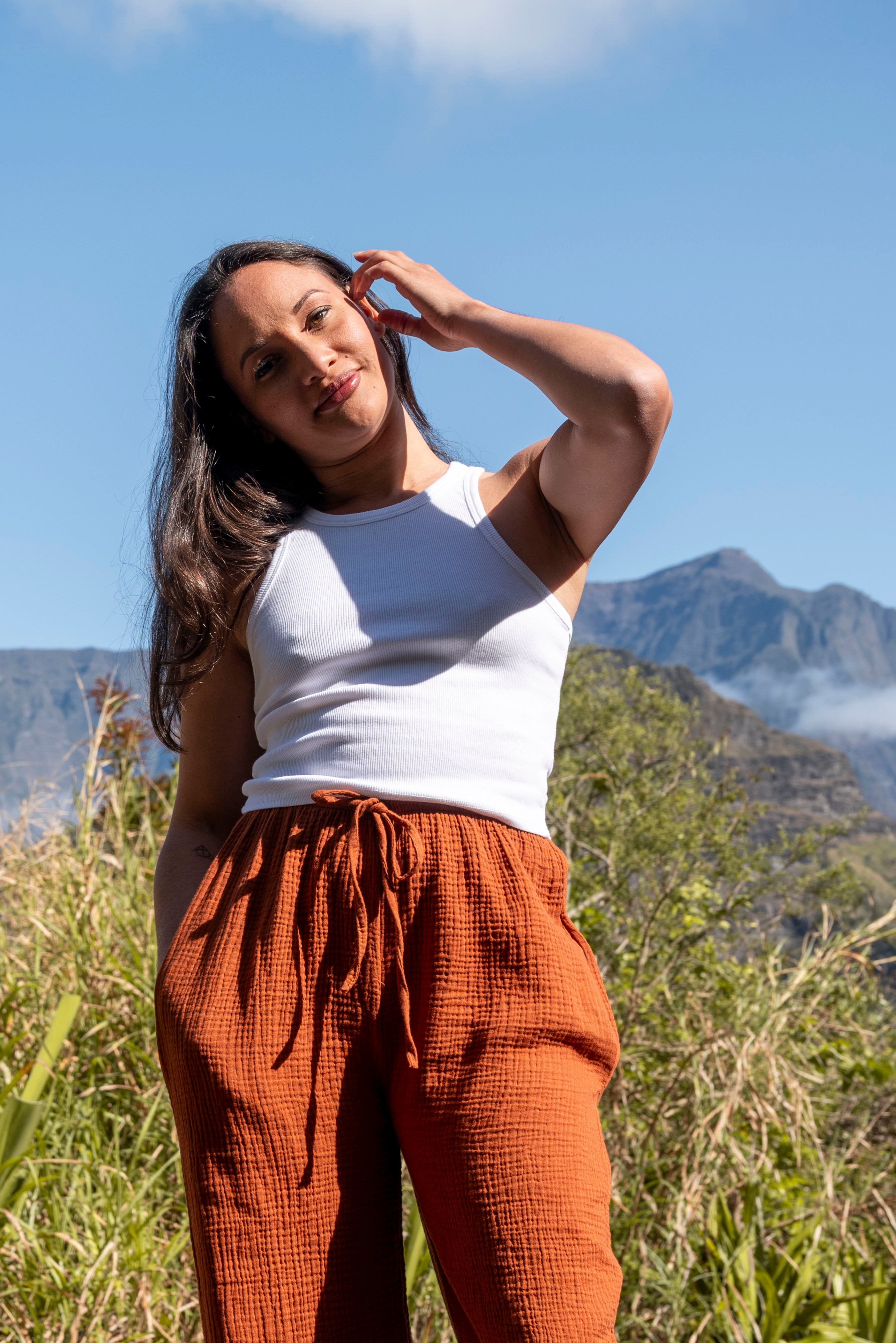Débardeur crop top IBIZA