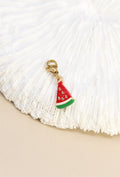 Pendentif charms pastèque acier inoxydable 🍉