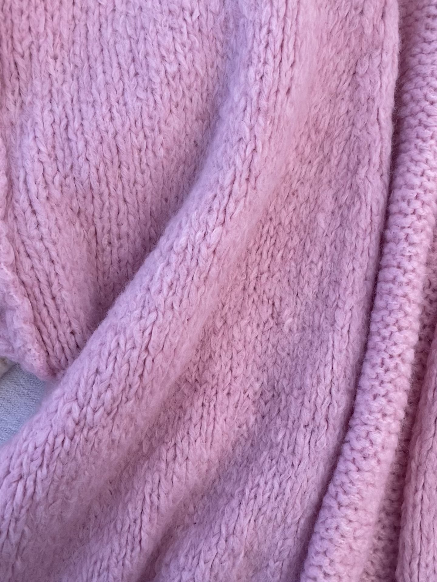 Gilet cardigan oversize avec laine et mohair OSLO