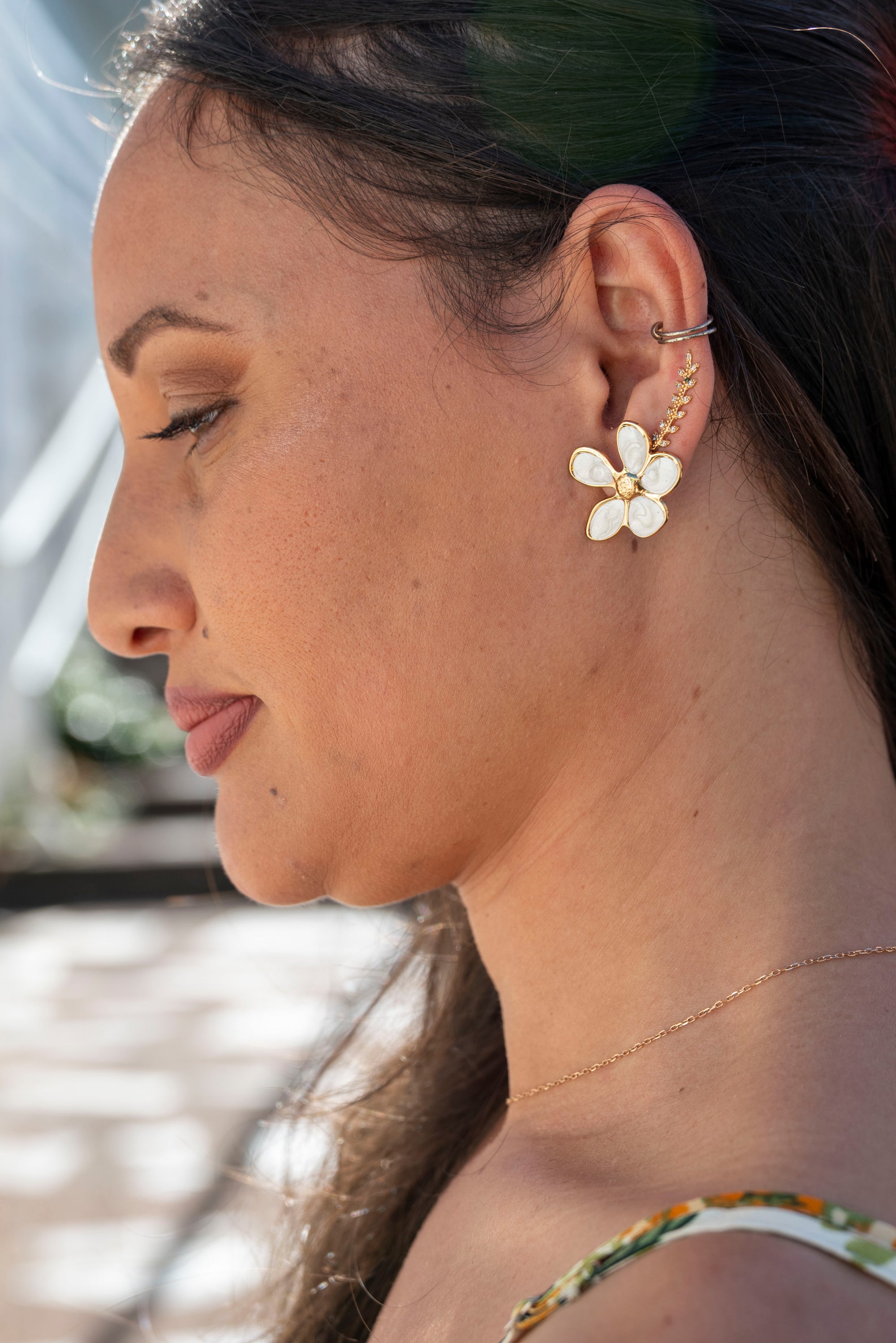 Boucles d'oreille acier inoxydable FLORENCE